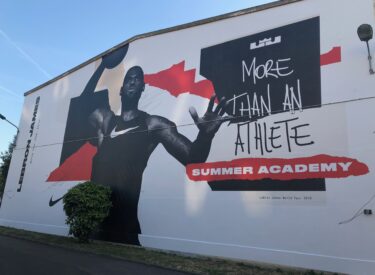 Fresque Murale More than an Athlete x Nike