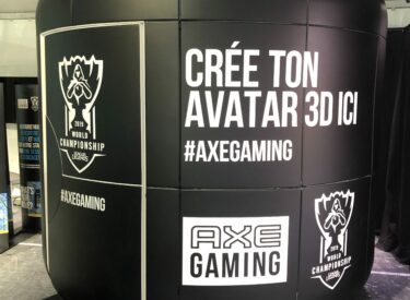 Total Covering sur Capsule League of legend X Axe gaming