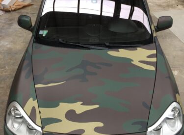Total covering camouflage x Porsche cayenne