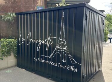 Marquage sur Container x Guinguette Pullman