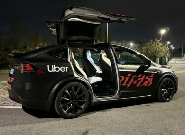 Total Covering sur Tesla Model X x Uber Drifté Hamza